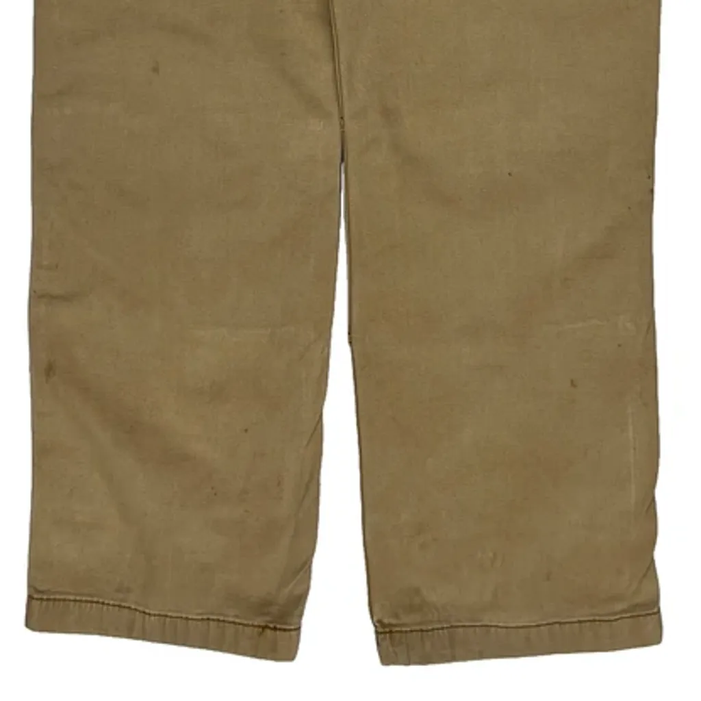 Carhartt Double Knee Carpenter Trousers - 30W 32L Beige Cotton - Image 8
