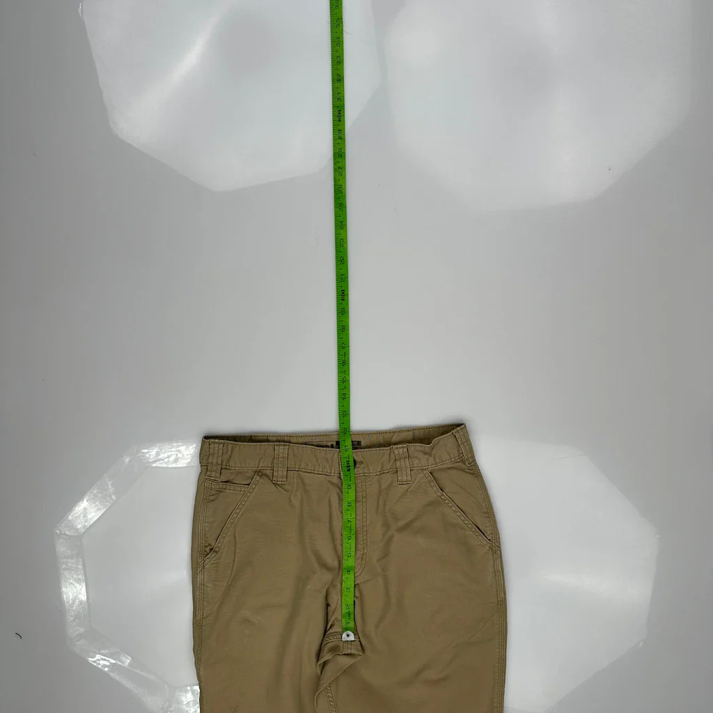 Carhartt Carpenter Trousers - 31W 30L Beige Cotton - Image 4