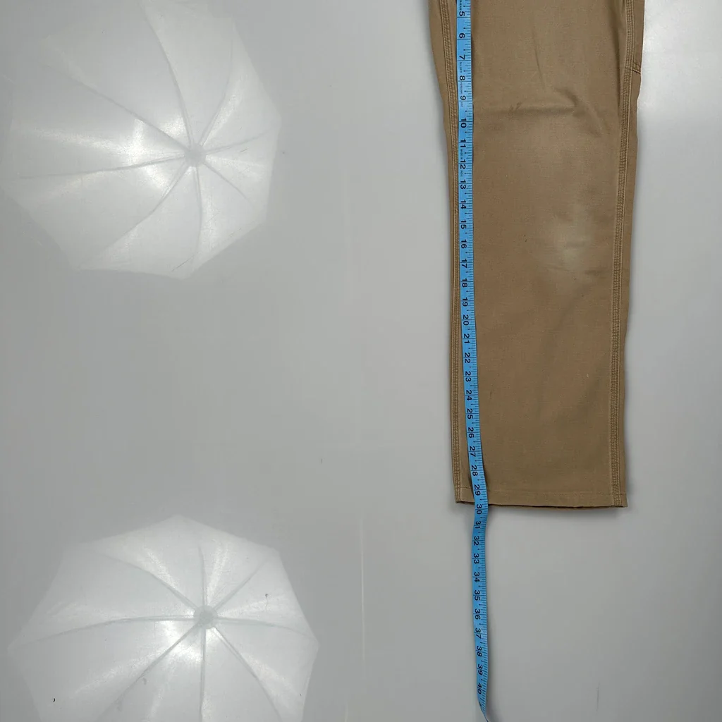 Carhartt Carpenter Trousers - 31W 30L Beige Cotton - Image 5
