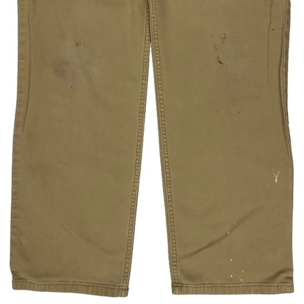 Carhartt Carpenter Trousers - 31W 30L Beige Cotton - Image 10