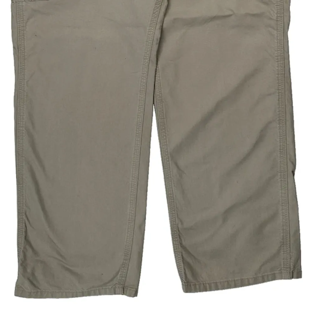 Carhartt B151 Tan Carpenter Trousers - 32W 31L Beige Cotton - Image 10