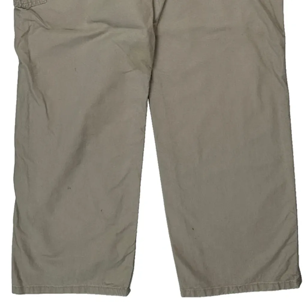 Carhartt B151 Tan Carpenter Trousers - 32W 31L Beige Cotton - Image 7