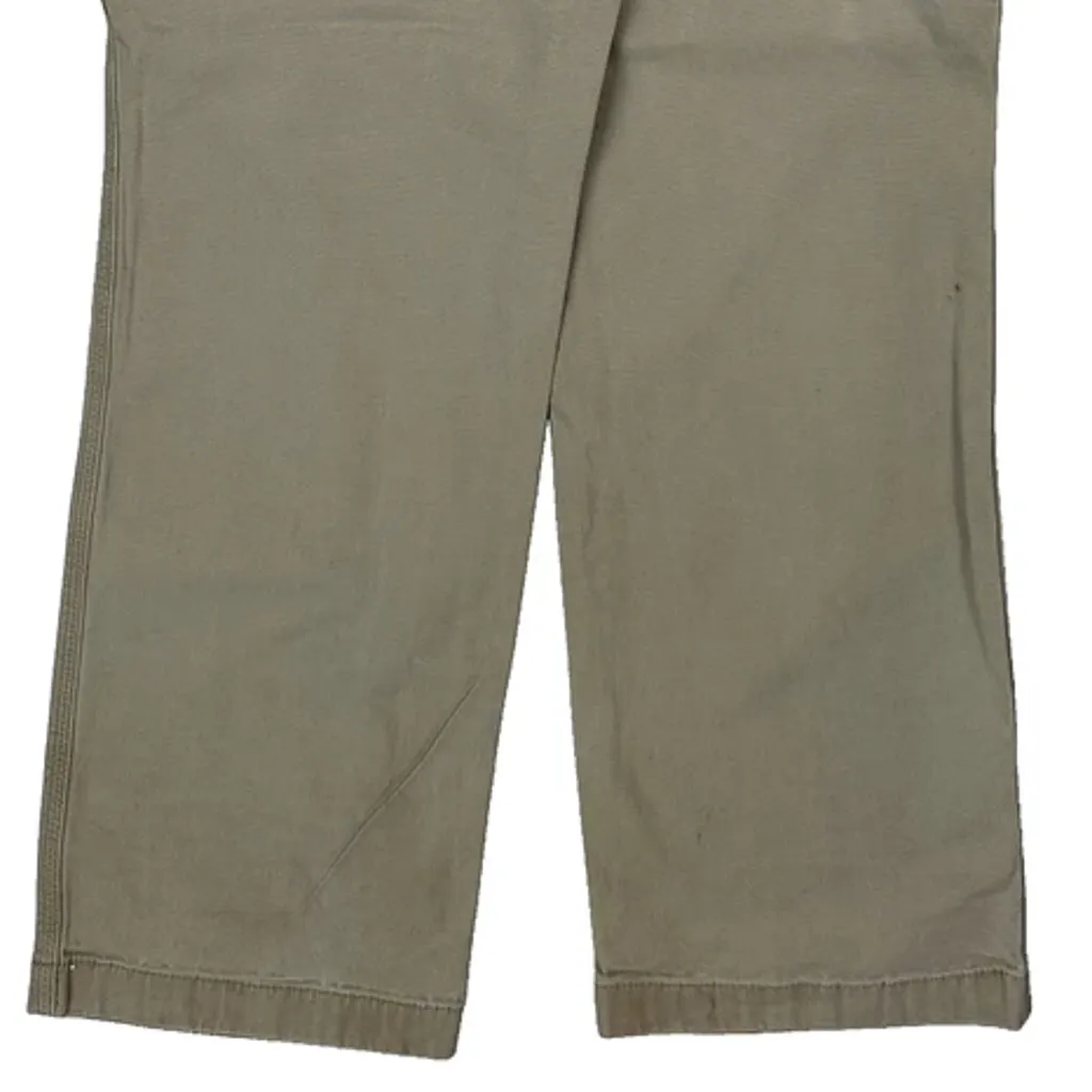 Carhartt Carpenter Trousers - 33W 30L Beige Cotton - Image 8