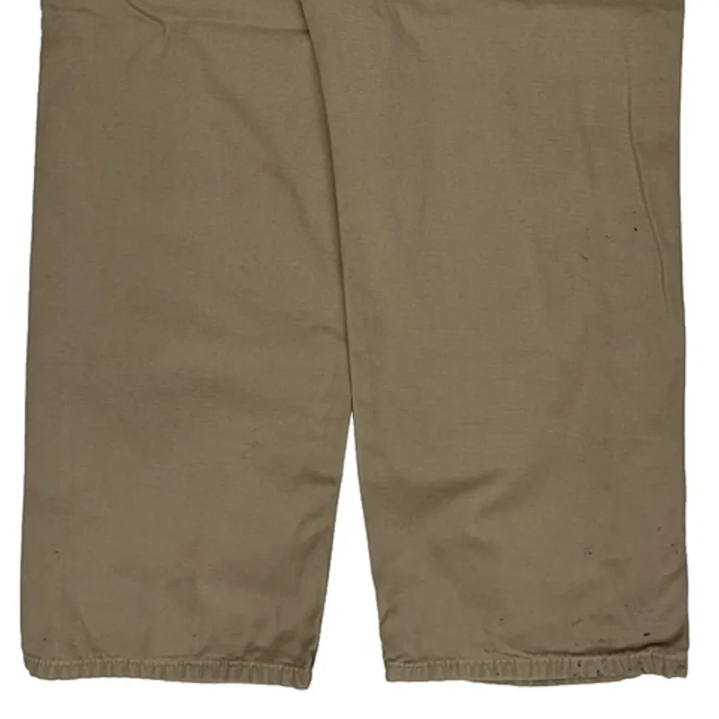Carhartt Carpenter Trousers - 33W 30L Beige Cotton - Image 7