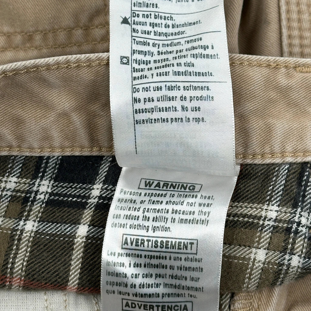 Carhartt Carpenter Trousers - 34W 34L Beige Cotton - Image 7
