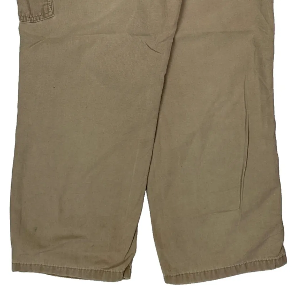 Carhartt Carpenter Trousers - 34W 28L Beige Cotton - Image 7