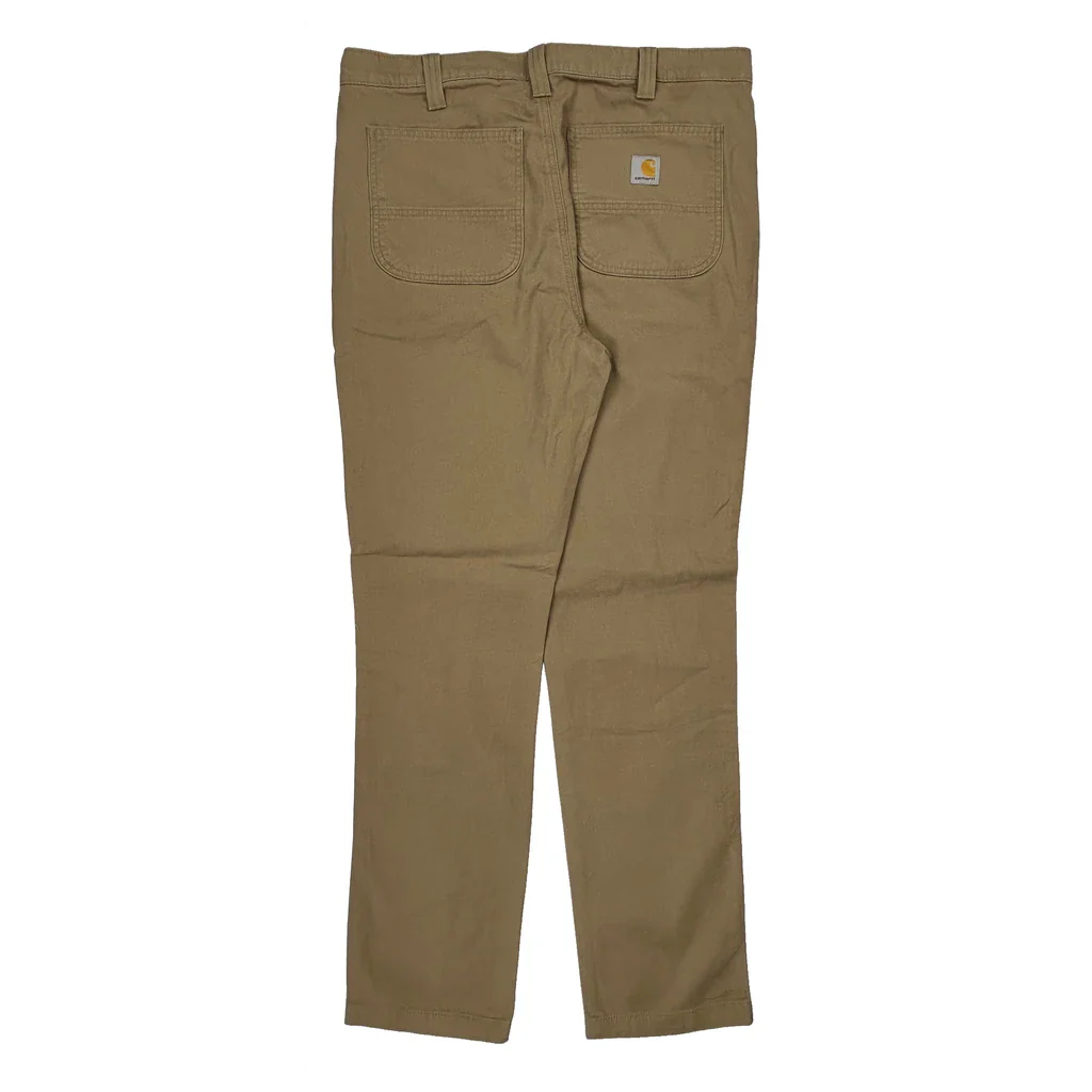 Carhartt Carpenter Trousers - 35W 33L Beige Cotton