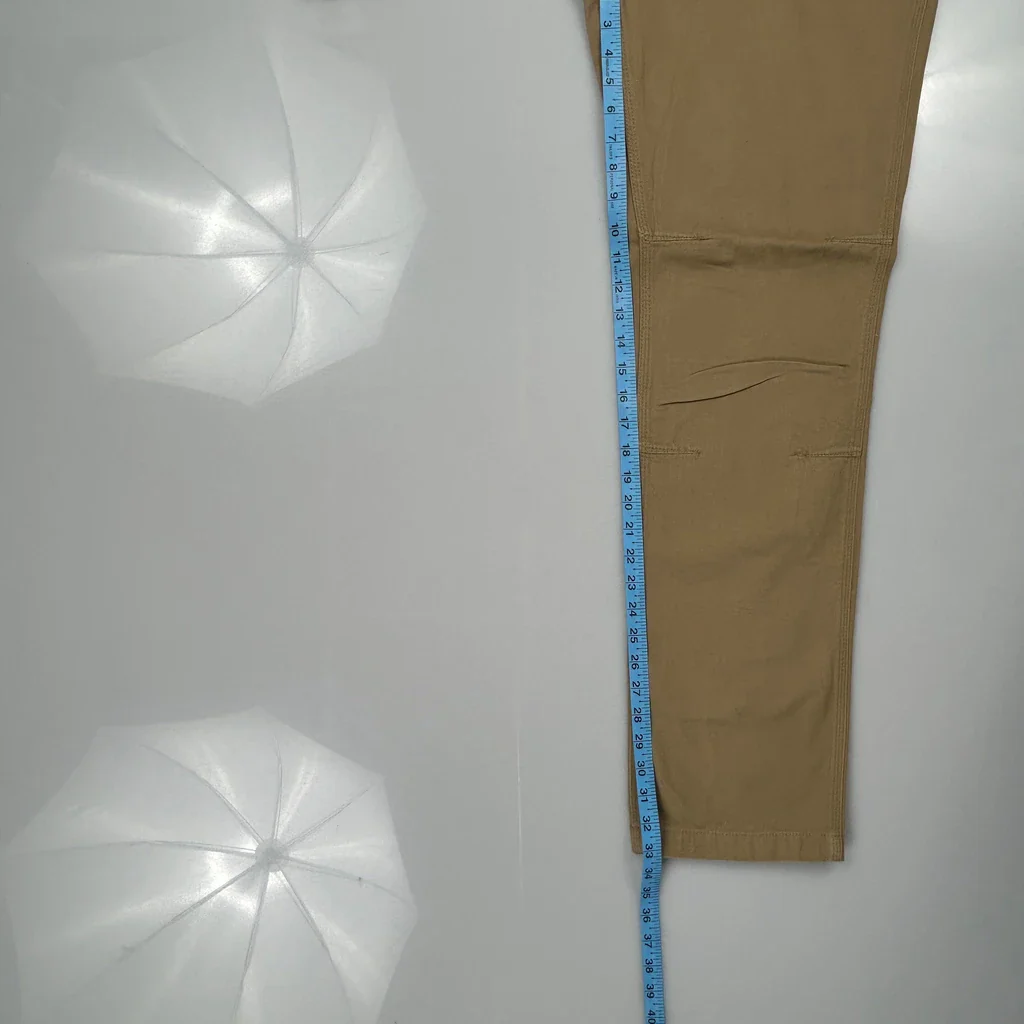 Carhartt Carpenter Trousers - 35W 33L Beige Cotton - Image 5