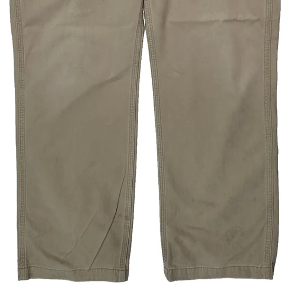 Carhartt Carpenter Trousers - 36W 32L Beige Cotton - Image 10