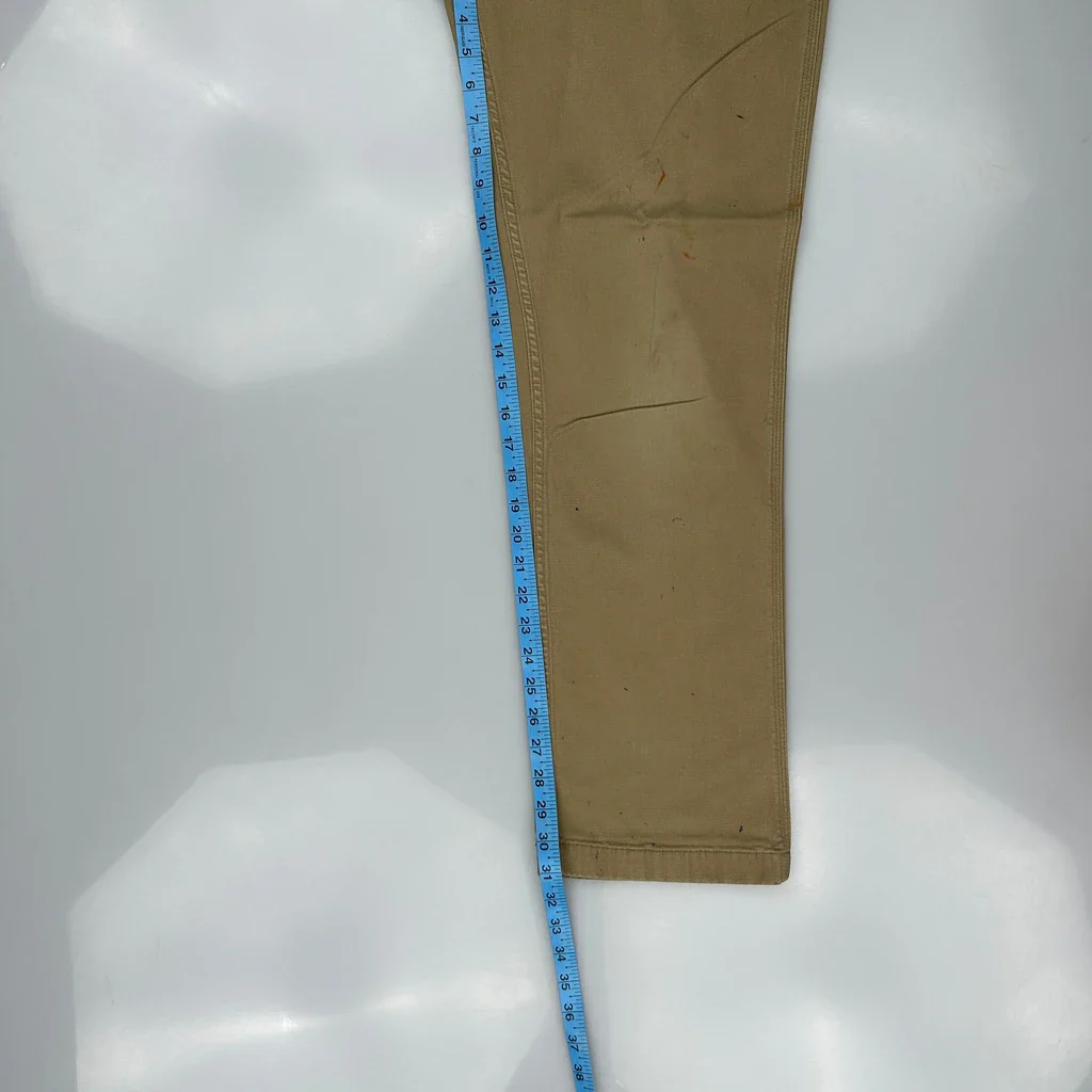 Carhartt Carpenter Trousers - 36W 32L Beige Cotton - Image 5