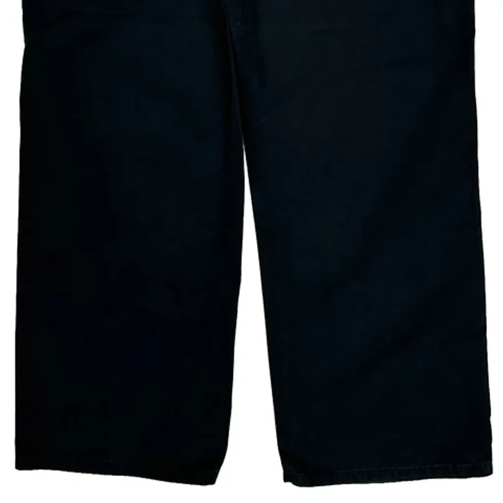 Carhartt Carpenter Trousers - 32W 30L Black Cotton - Image 7
