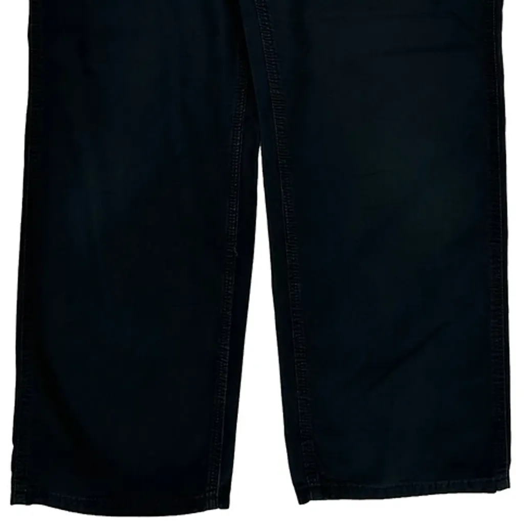 Carhartt Carpenter Trousers - 32W 30L Black Cotton - Image 9