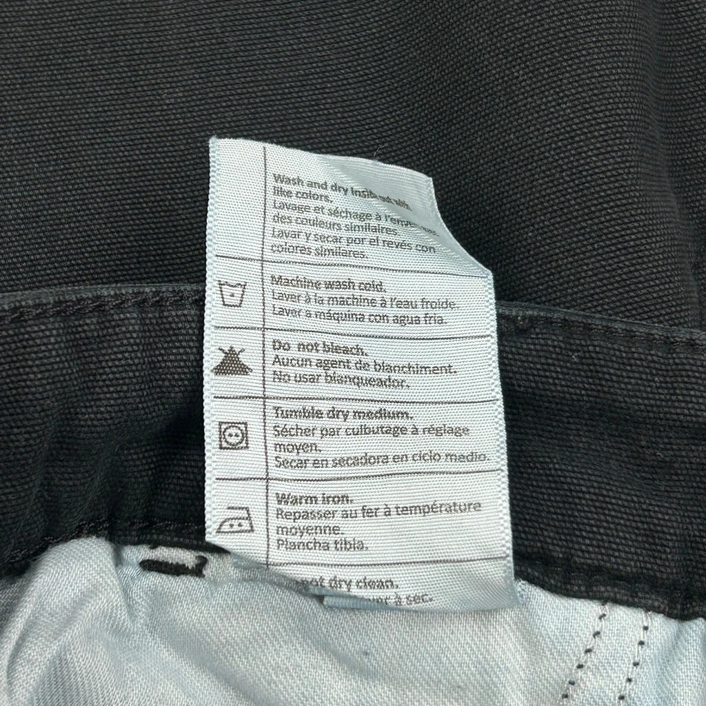Carhartt Carpenter Trousers - 33W 30L Black Cotton - Image 6