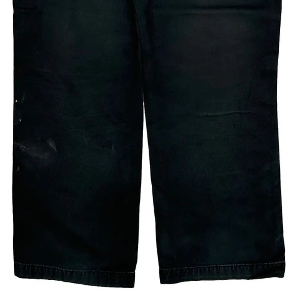 Carhartt Carpenter Trousers - 33W 28L Black Cotton - Image 8
