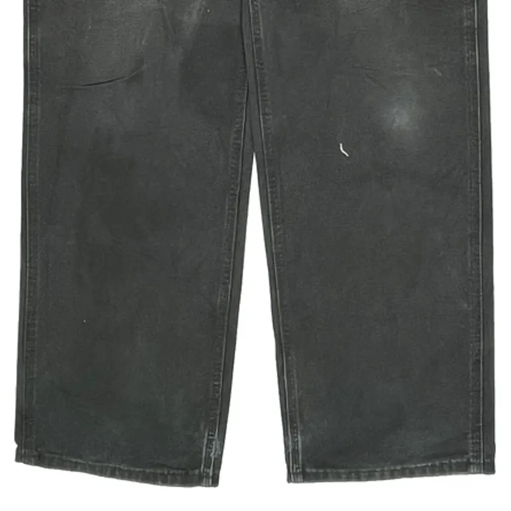 Carhartt Carpenter Trousers - 33W 35L Black Cotton - Image 11