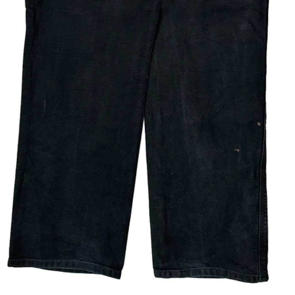 Carhartt Carpenter Trousers - 34W 34L Black Cotton - Image 7