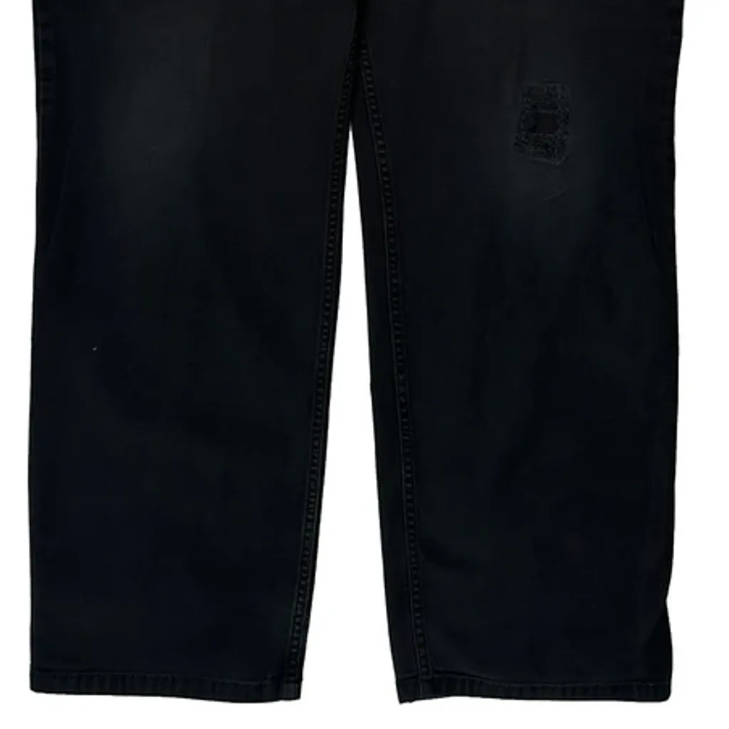 Carhartt Carpenter Trousers - 36W 32L Black Cotton - Image 10