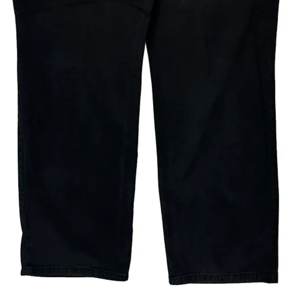 Carhartt Carpenter Trousers - 36W 32L Black Cotton - Image 7