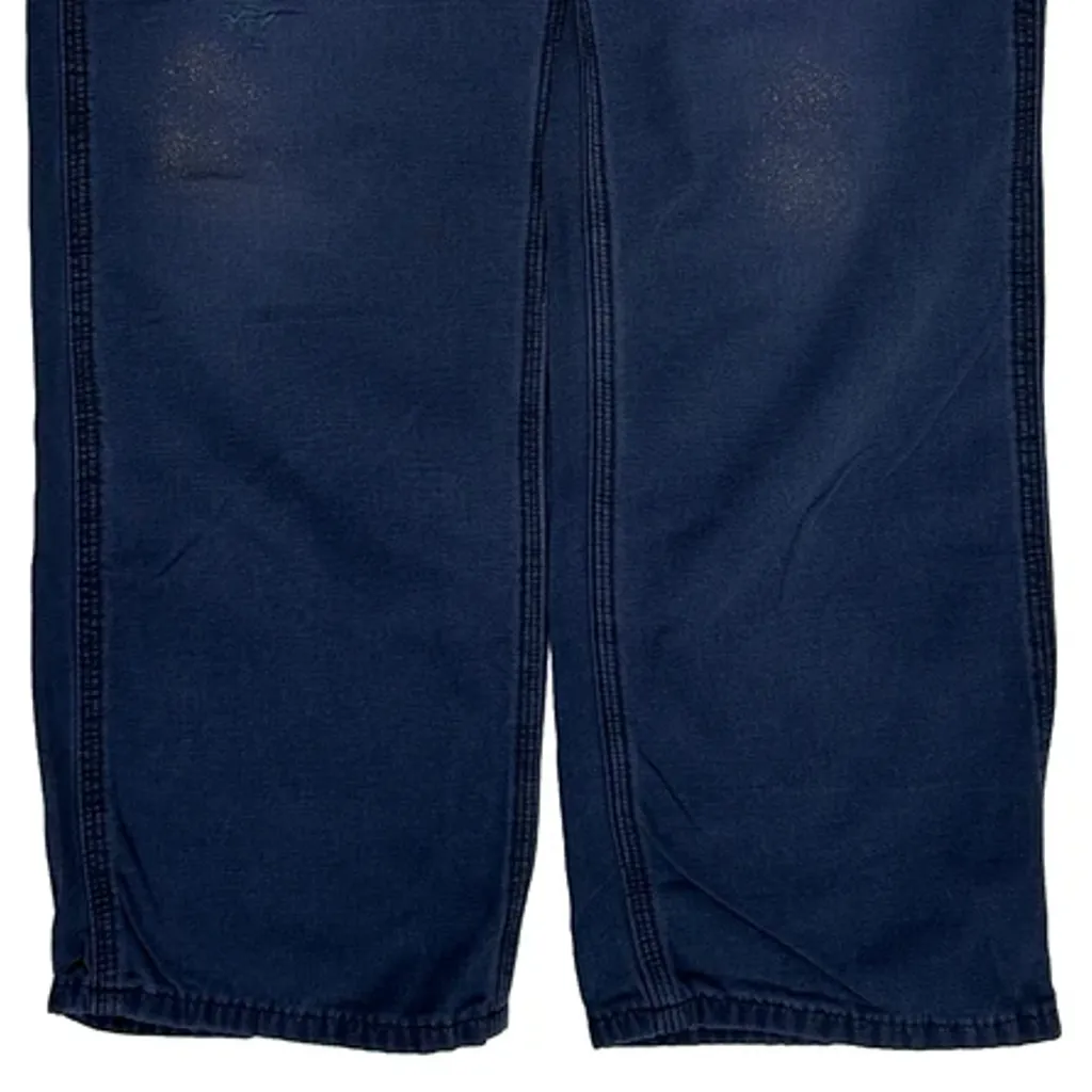 Carhartt Carpenter Trousers - 29W 31L Blue Cotton - Image 9