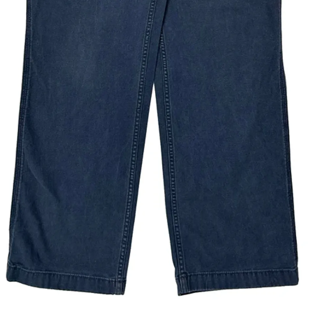 Carhartt Carpenter Trousers - 30W 32L Blue Cotton - Image 8