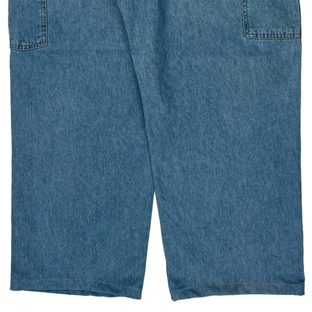 Carhartt Carpenter Trousers - 37W 27L Blue Denim - Image 7