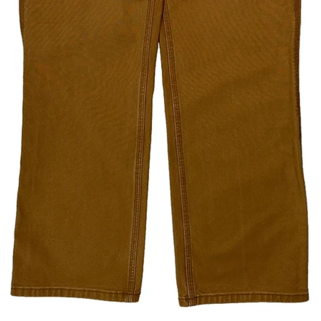 Carhartt Carpenter Trousers - 30W 31L Brown Cotton - Image 10