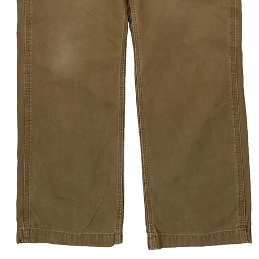 Carhartt Carpenter Trousers - 30W 30L Brown Cotton - Image 9