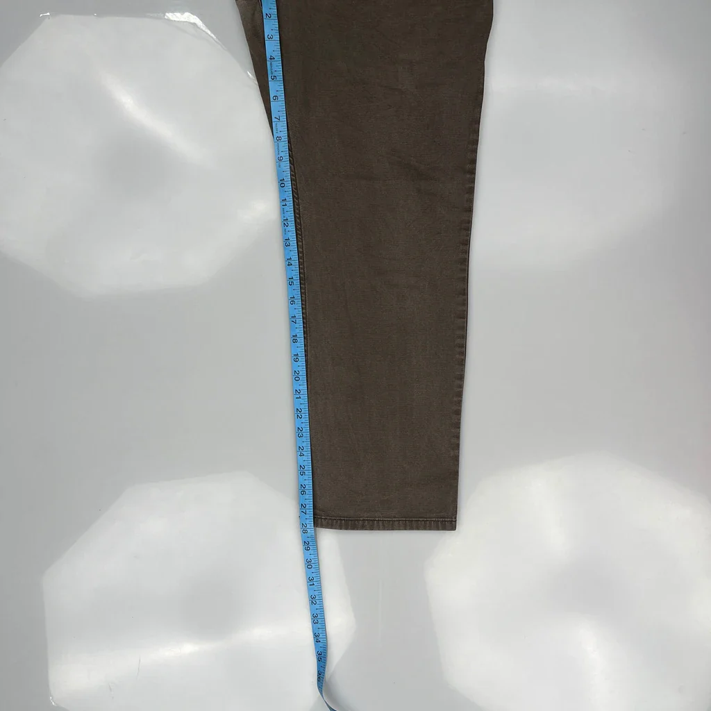 Carhartt Carpenter Trousers - 30W 28L Brown Cotton - Image 5