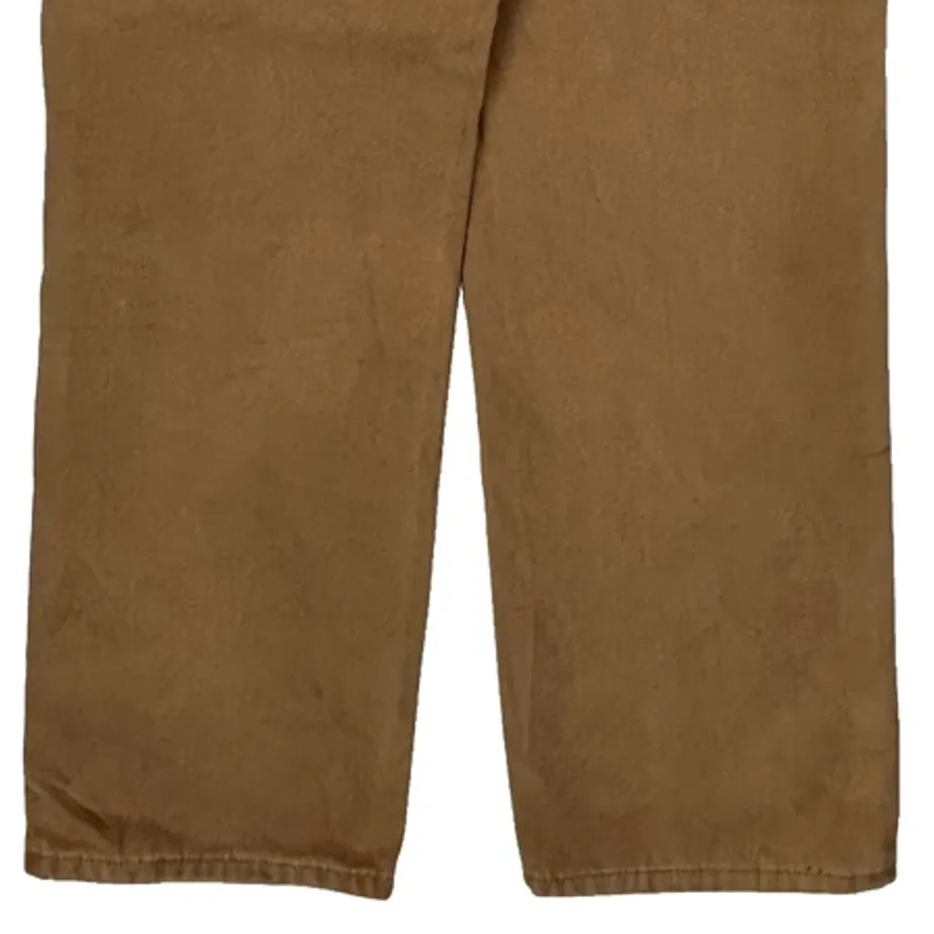 Carhartt B11 Brn Carpenter Trousers - 30W 33L Brown Cotton - Image 6