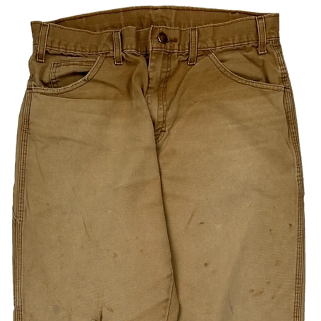 Carhartt Carpenter Trousers - 31W 33L Brown Cotton - Image 10