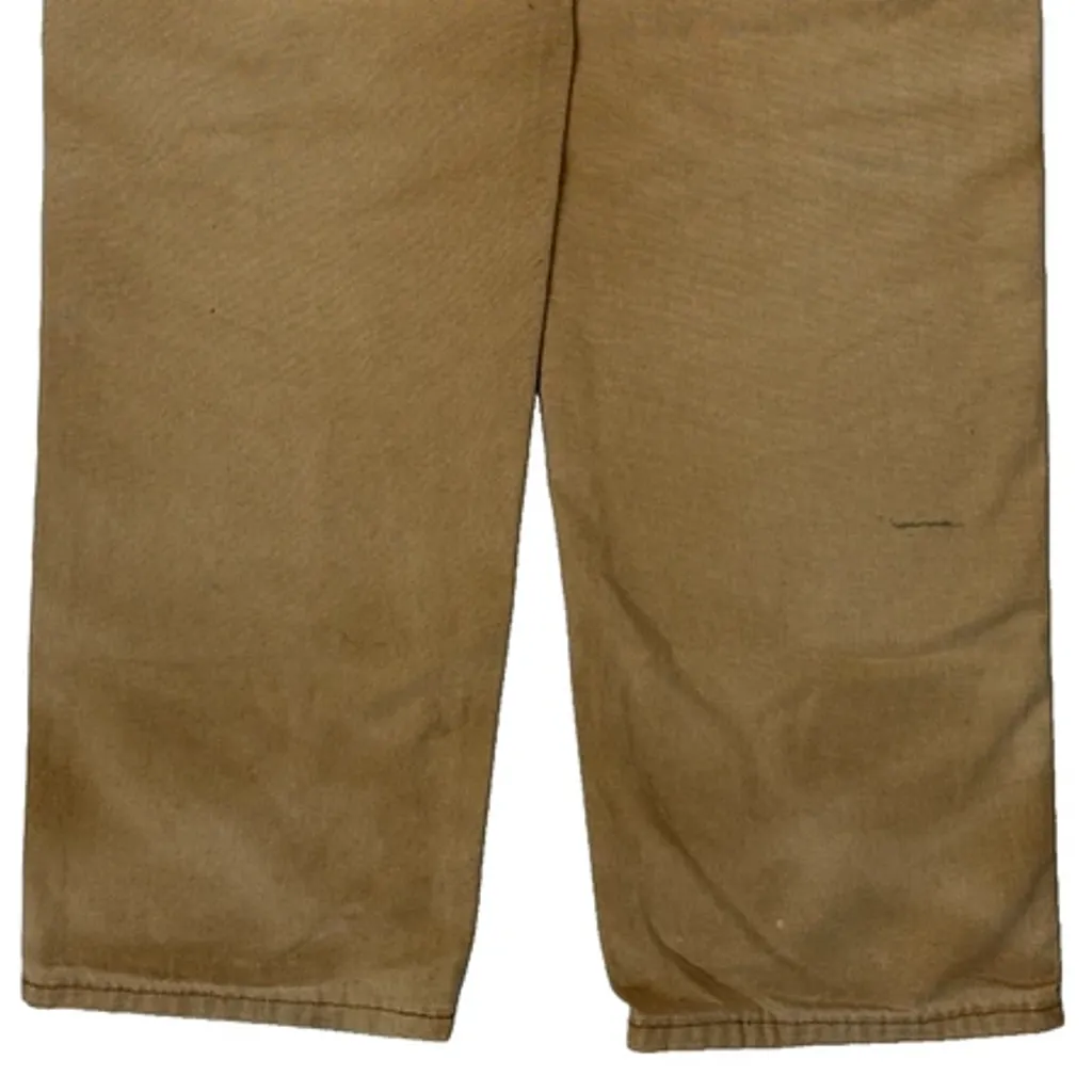 Carhartt Carpenter Trousers - 31W 33L Brown Cotton - Image 7