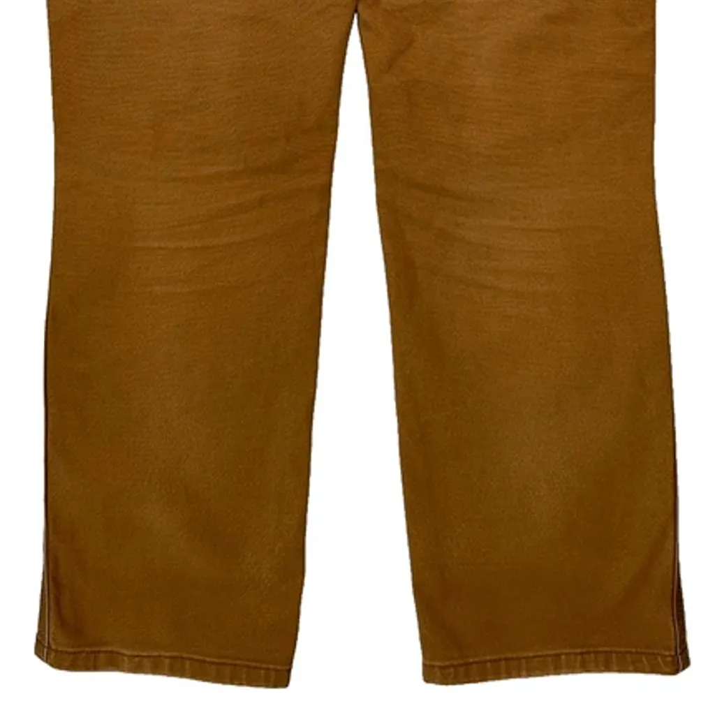 Carhartt Carpenter Trousers - 32W 31L Brown Cotton - Image 8
