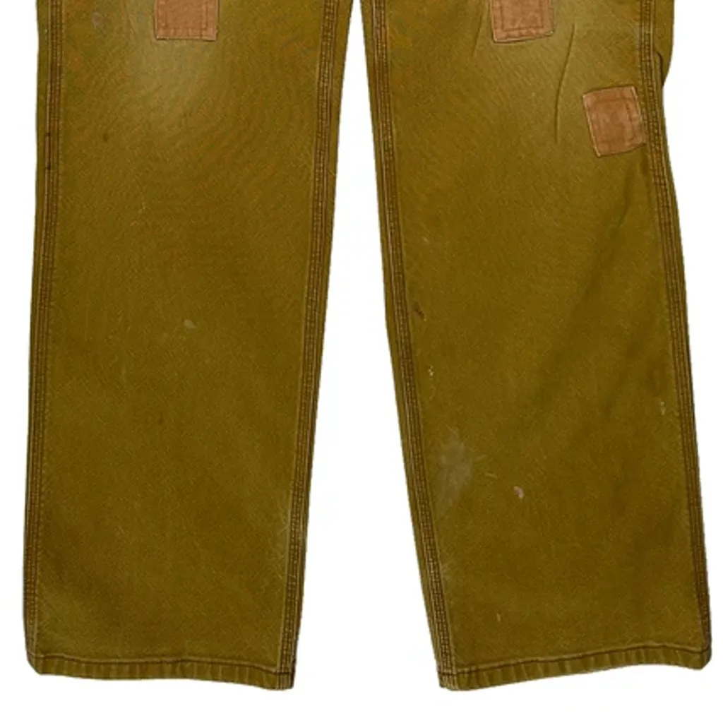 Carhartt Carpenter Trousers - 32W 35L Brown Cotton - Image 9