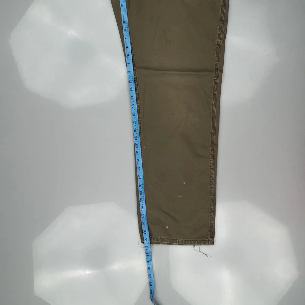 Carhartt Carpenter Trousers - 32W 32L Brown Cotton - Image 5