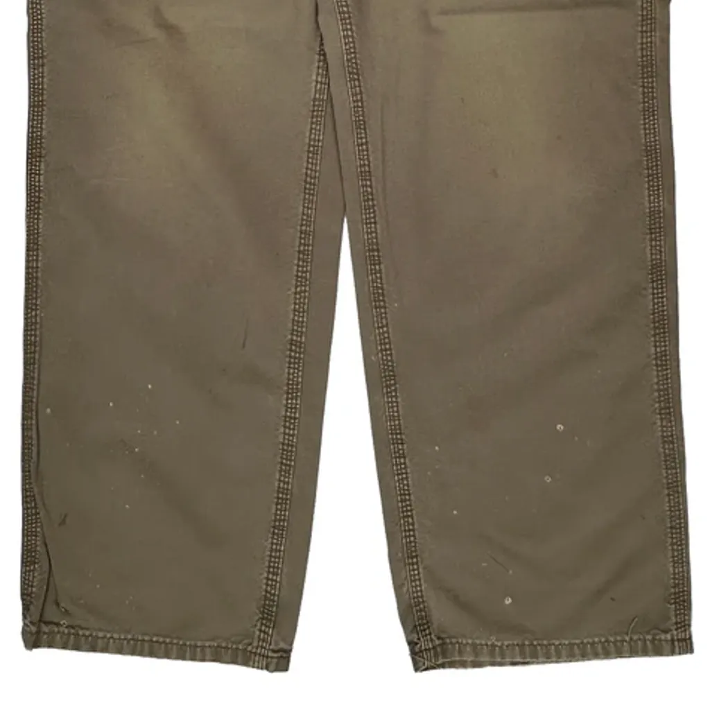 Carhartt Carpenter Trousers - 32W 32L Brown Cotton - Image 9
