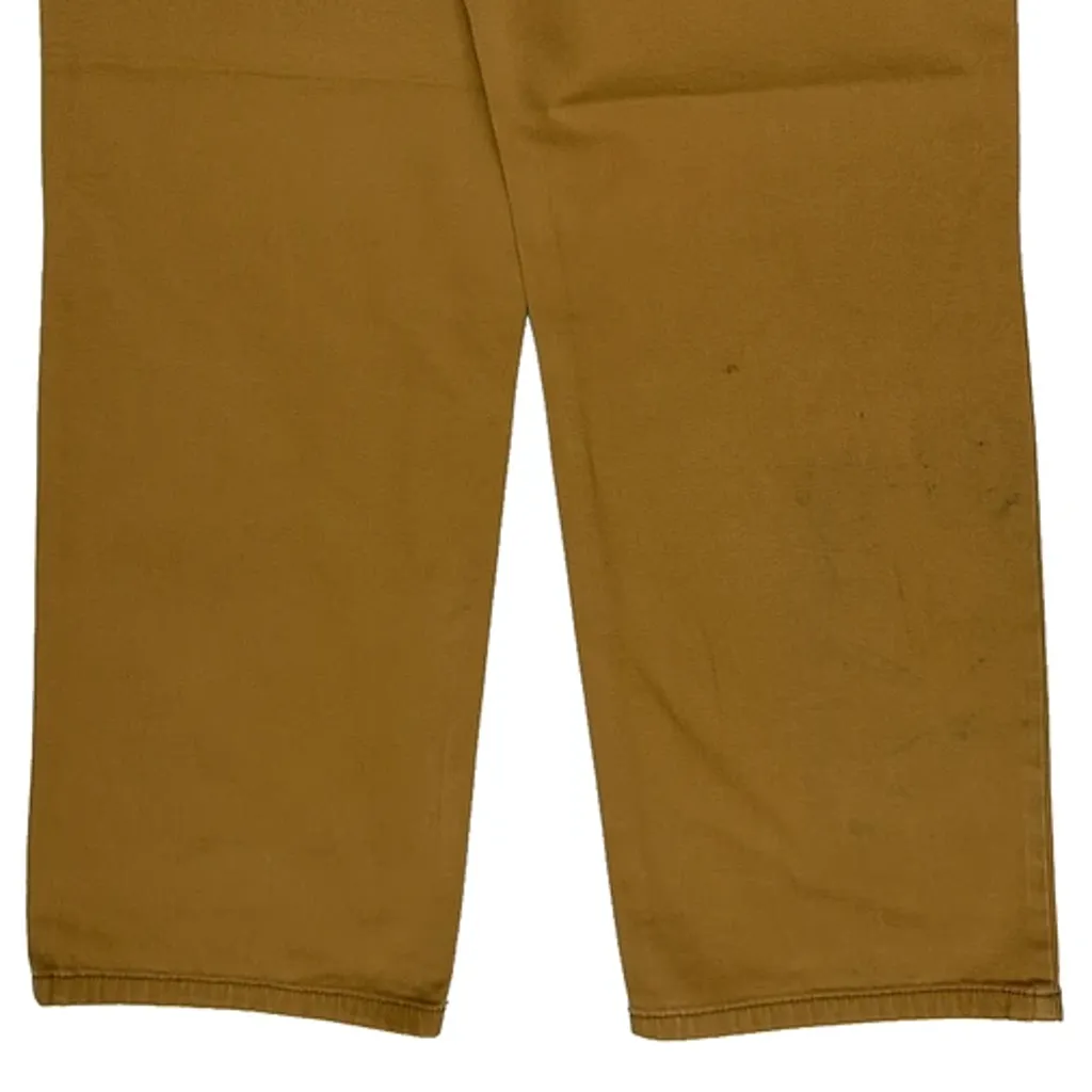 Carhartt Carpenter Trousers - 32W 28L Brown Cotton - Image 7