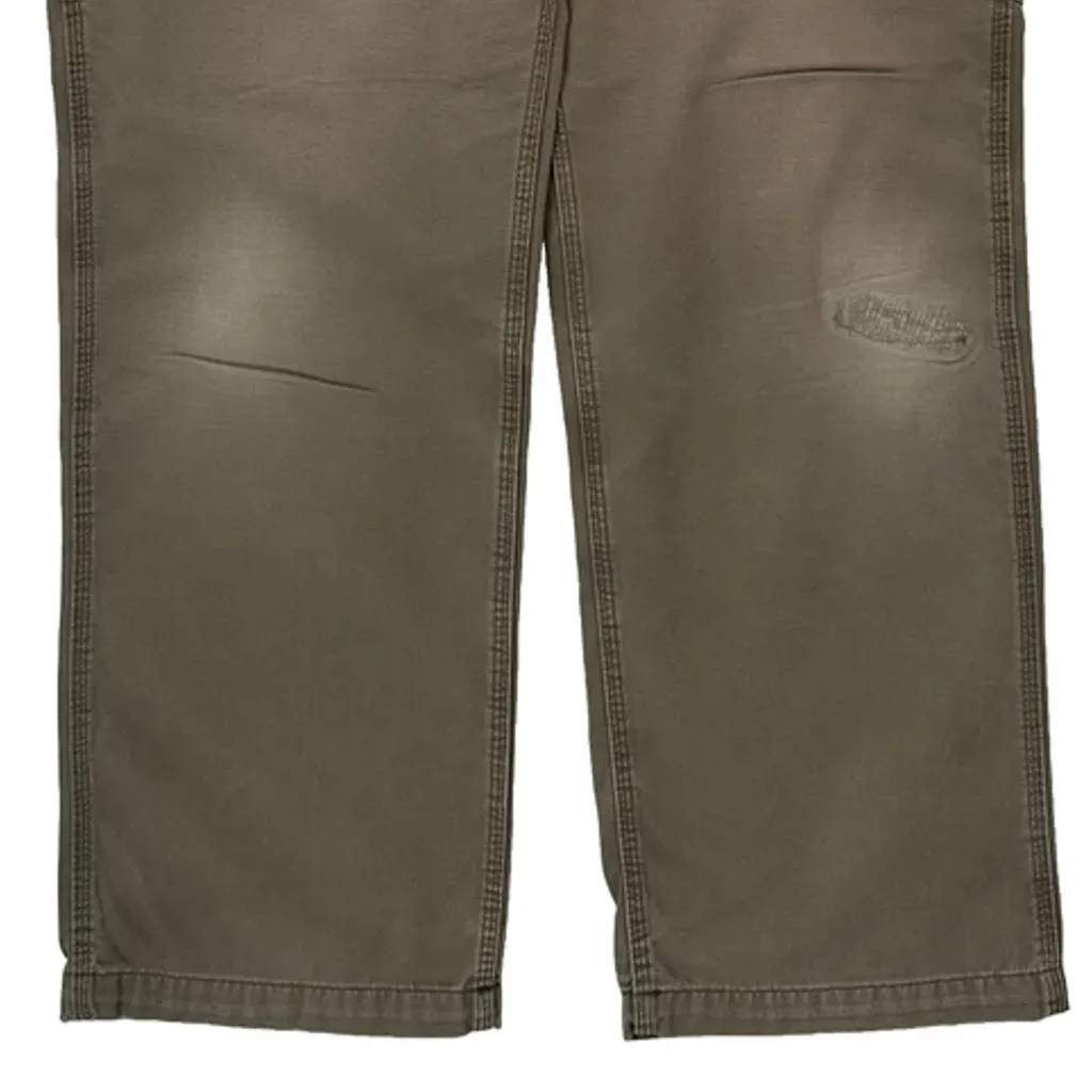 Carhartt Carpenter Trousers - 33W 29L Brown Cotton - Image 10