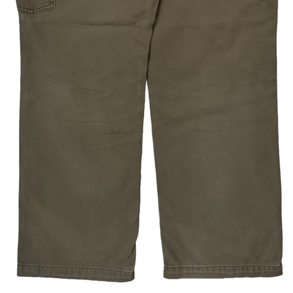 Carhartt Carpenter Trousers - 33W 29L Brown Cotton - Image 7