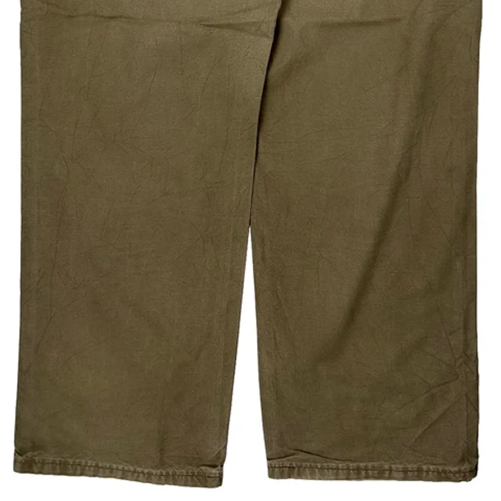 Carhartt B151 Lbr Carpenter Trousers - 33W 32L Brown Cotton - Image 7