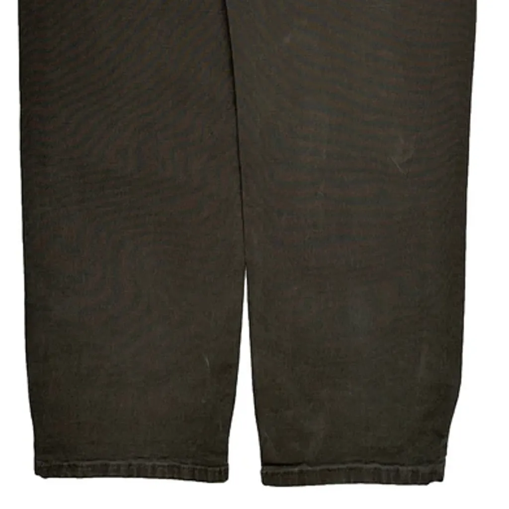 Carhartt Carpenter Trousers - 34W 33L Brown Cotton - Image 8