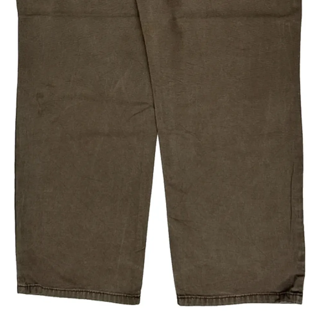 Carhartt Carpenter Trousers - 34W 28L Brown Cotton - Image 7