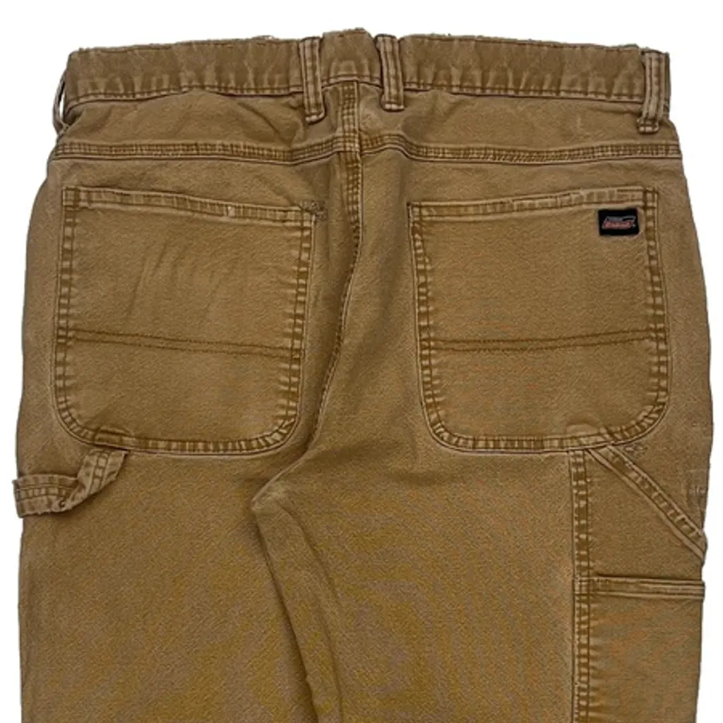 Carhartt Carpenter Trousers - 34W 29L Brown Cotton - Image 6