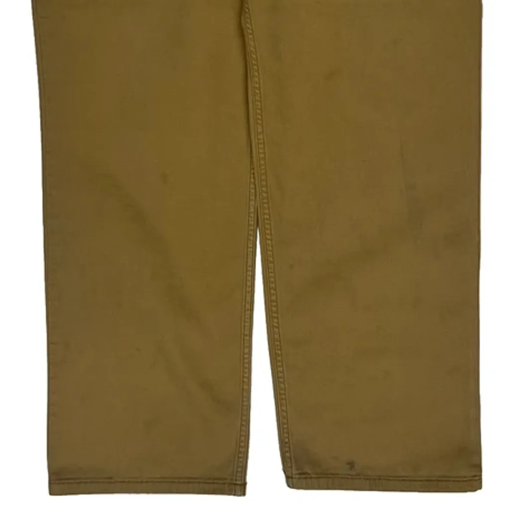 Carhartt Carpenter Trousers - 34W 32L Brown Cotton - Image 10
