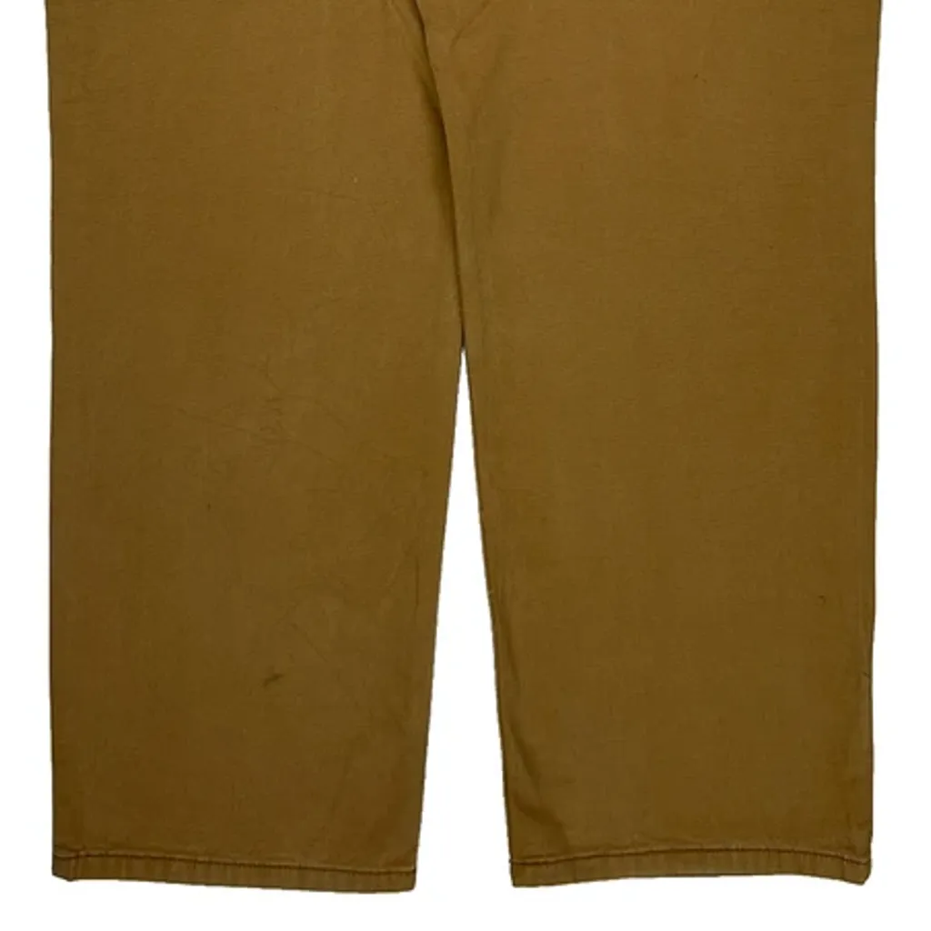 Carhartt Carpenter Trousers - 35W 30L Brown Cotton - Image 8