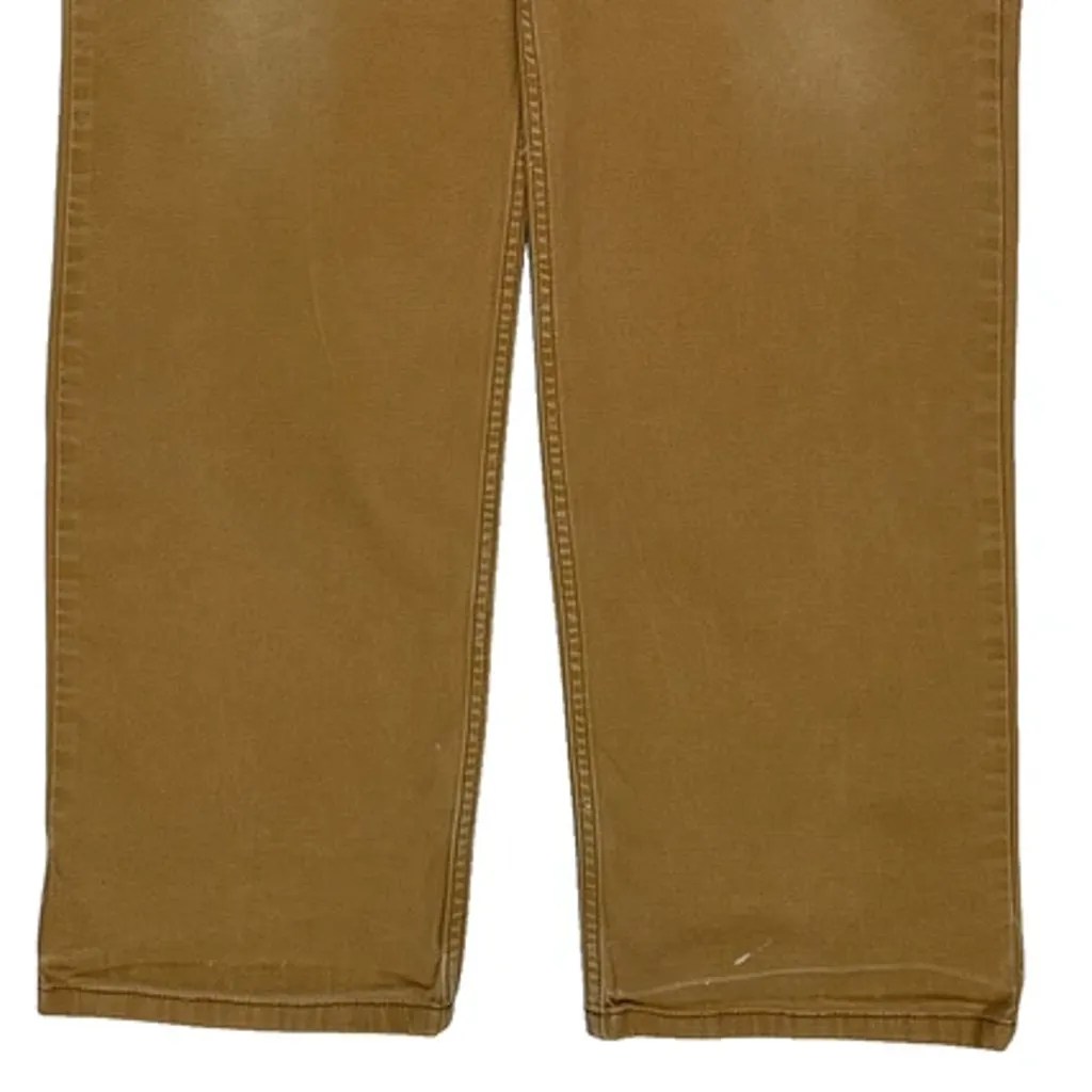 Carhartt Carpenter Trousers - 36W 32L Brown Cotton - Image 9