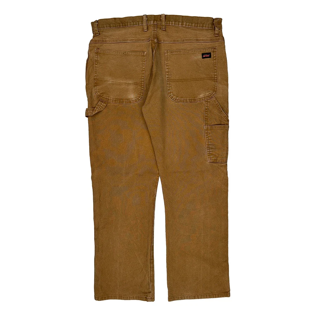 Carhartt Double Knee Carpenter Trousers - 36W 39L Brown Cotton