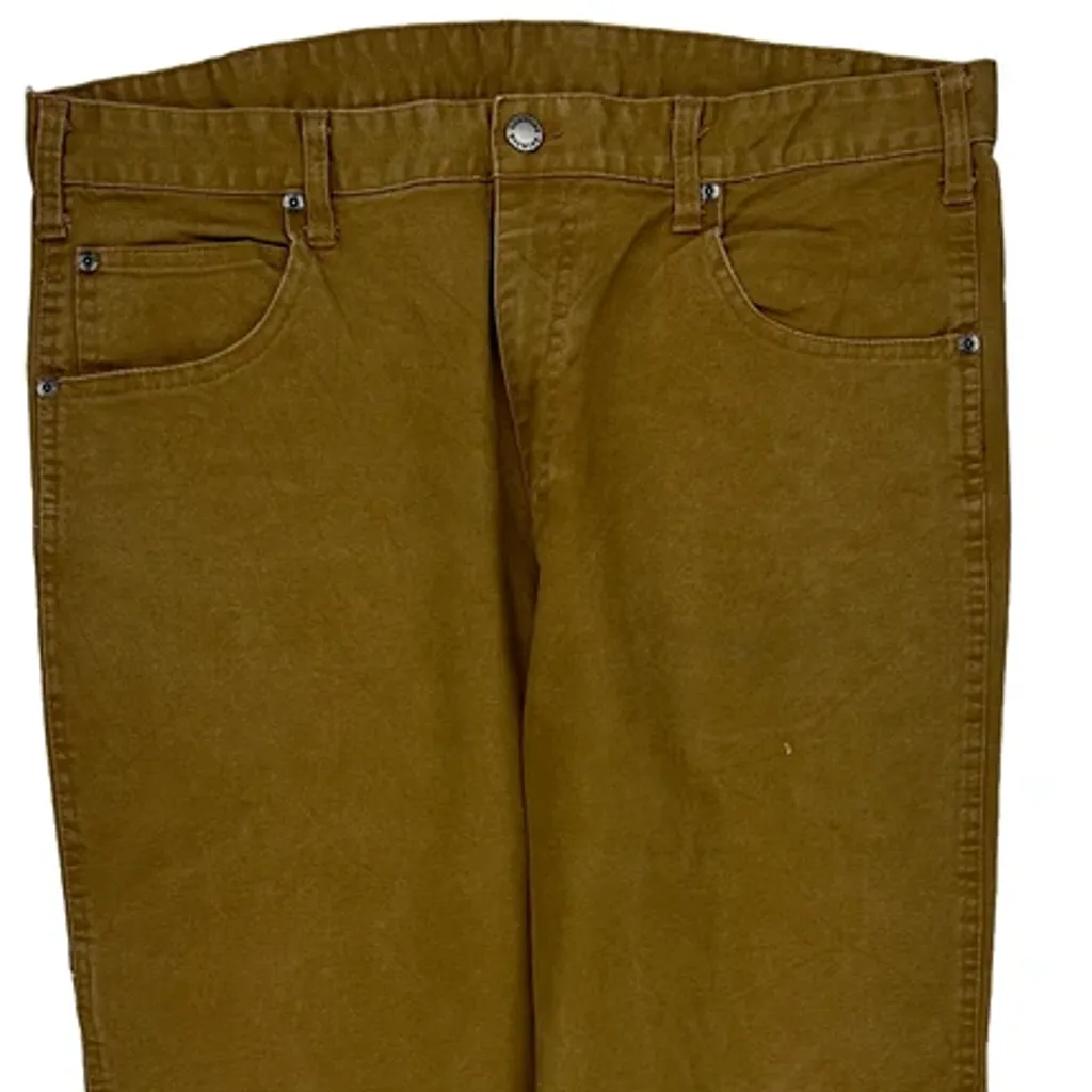 Carhartt Carpenter Trousers - 36W 32L Brown Cotton - Image 8