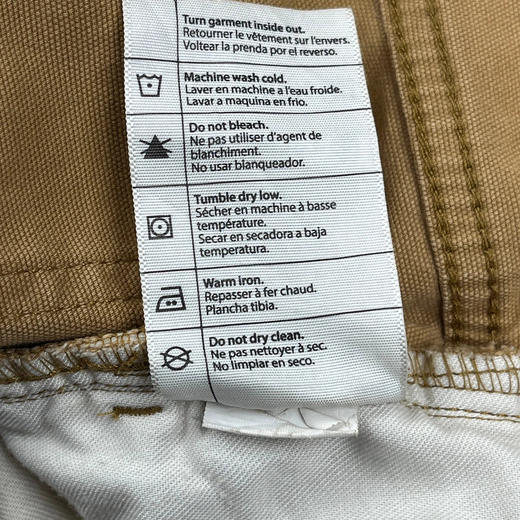 Carhartt Carpenter Trousers - 36W 31L Brown Cotton - Image 7