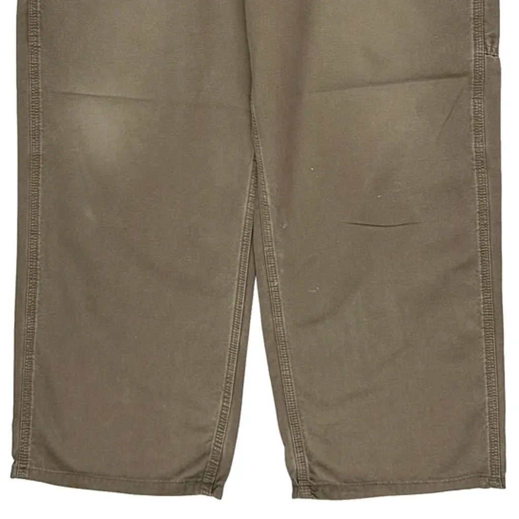 Carhartt Carpenter Trousers - 36W 28L Brown Cotton - Image 11
