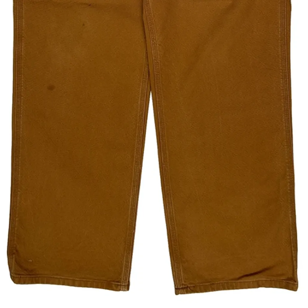 Carhartt Carpenter Trousers - 36W 31L Brown Cotton - Image 9